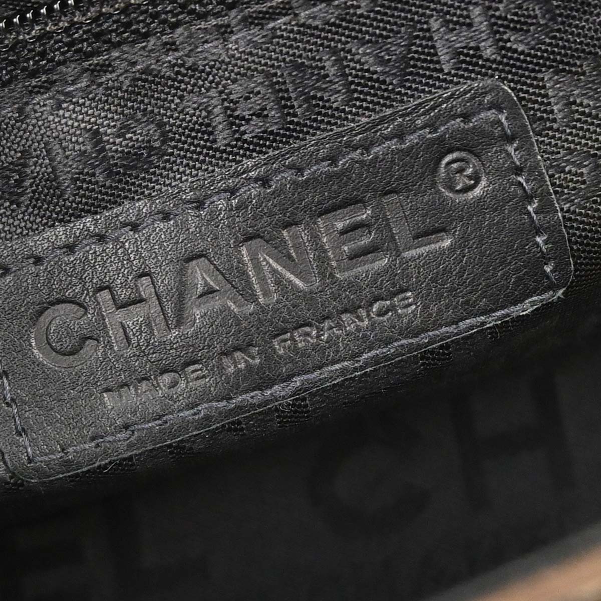 Chanel 2003-2004 Brown Calfskin Graffiti Handbag