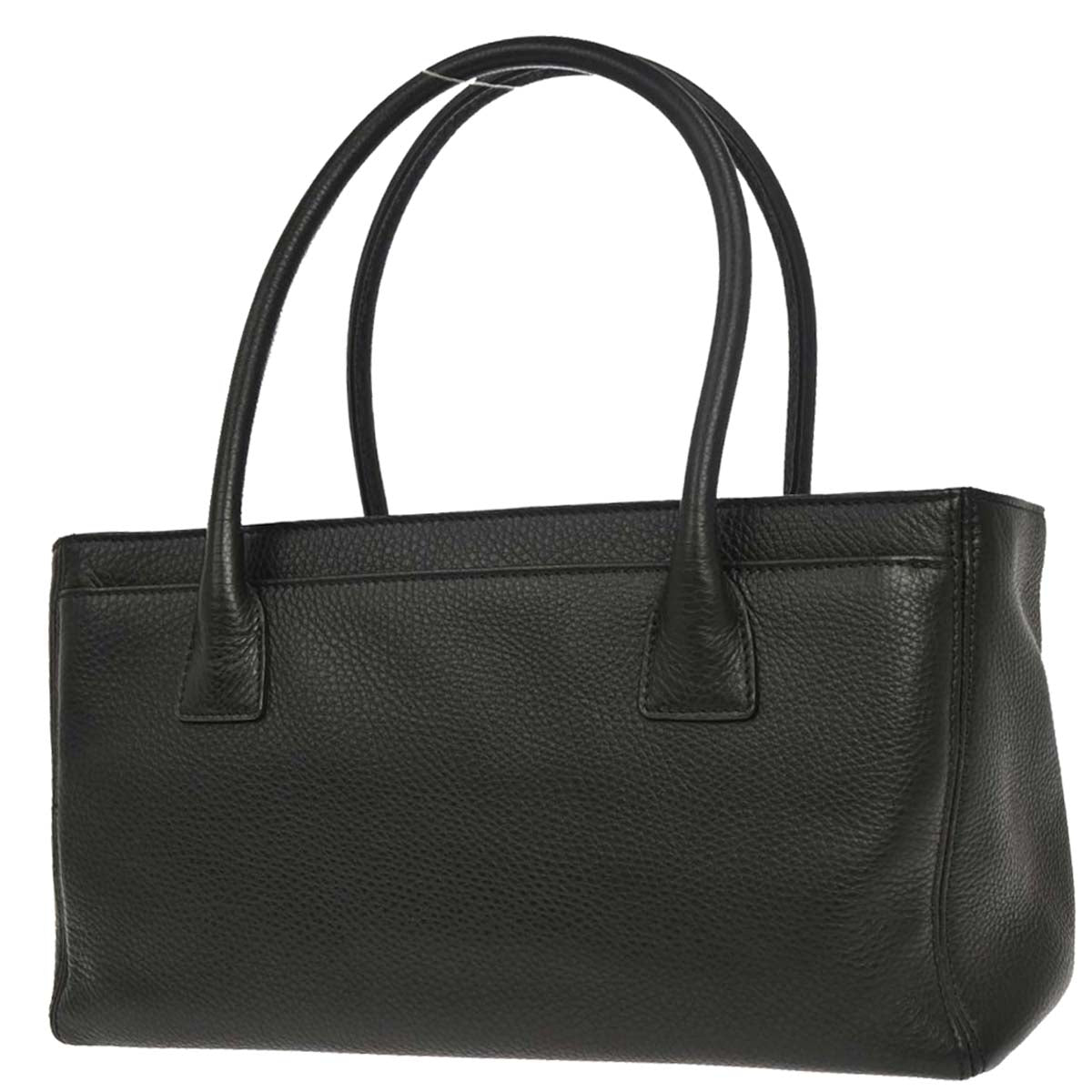 Chanel Black Deerskin Executive Cerf Tote Bag