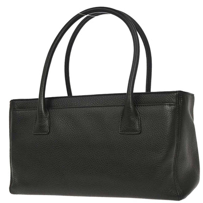 Chanel Black Deerskin Executive Cerf Tote Bag