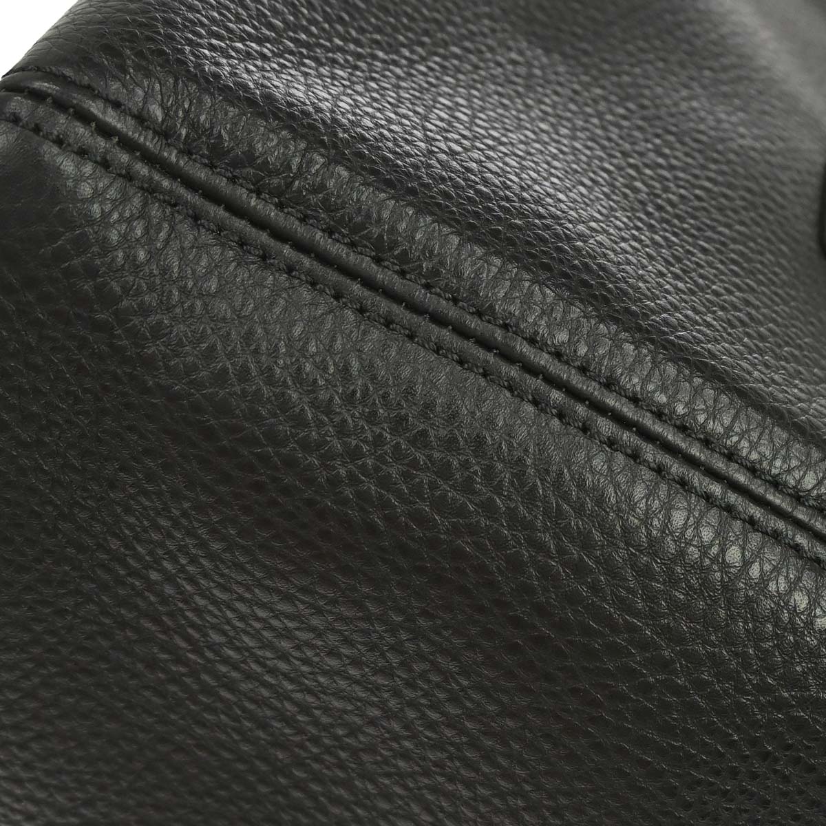 Chanel Black Deerskin Executive Cerf Tote Bag