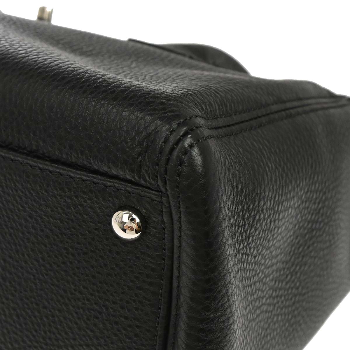 Chanel Black Deerskin Executive Cerf Tote Bag