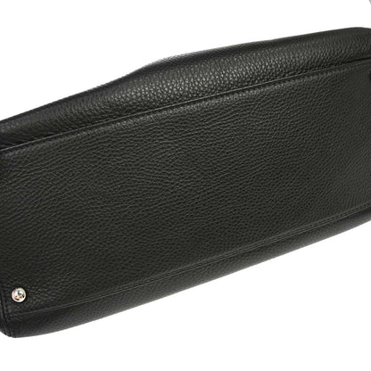 Chanel Black Deerskin Executive Cerf Tote Bag