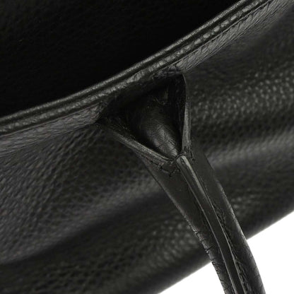 Chanel Black Deerskin Executive Cerf Tote Bag