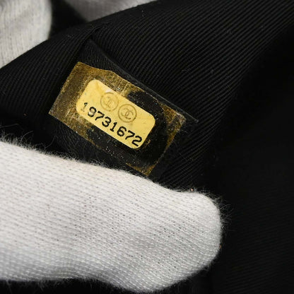 Chanel Black Deerskin Executive Cerf Tote Bag