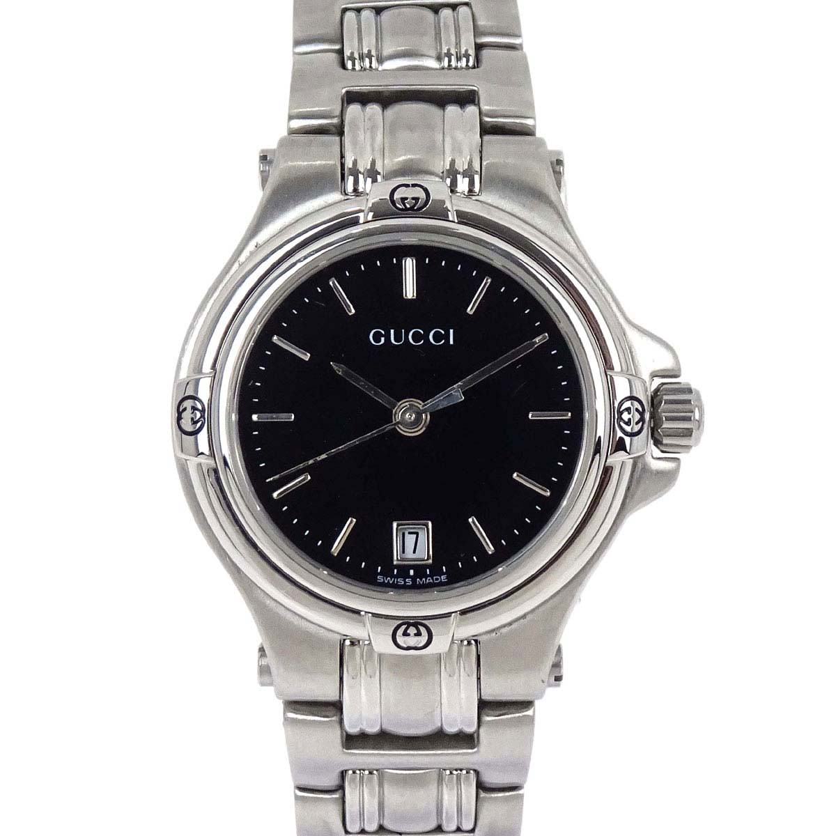 Gucci 9040L Quartz Watch SS