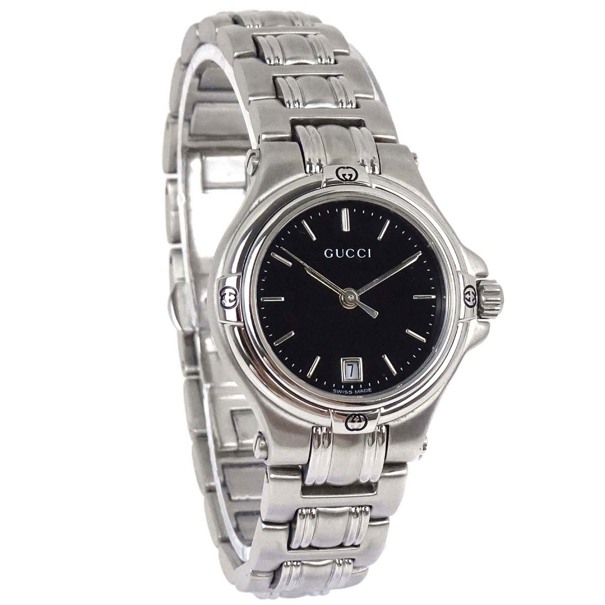 Gucci 9040L Quartz Watch SS