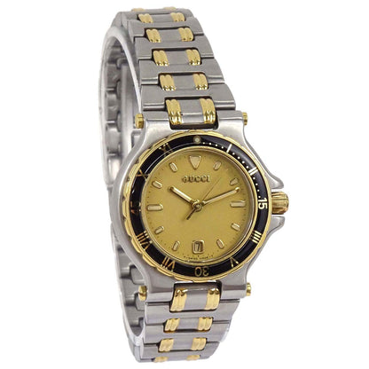 Gucci 9700L Quartz Watch SS GP