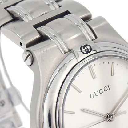 Gucci 9040M Quartz Watch 35mm Silver SS