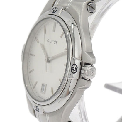 Gucci 9040M Quartz Watch 35mm Silver SS
