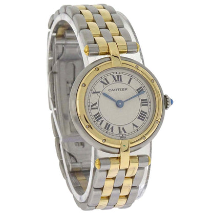 Cartier Panthere Vendome SM 2-Row 24mm Ref.166920 Quartz Watch 18KYG SS