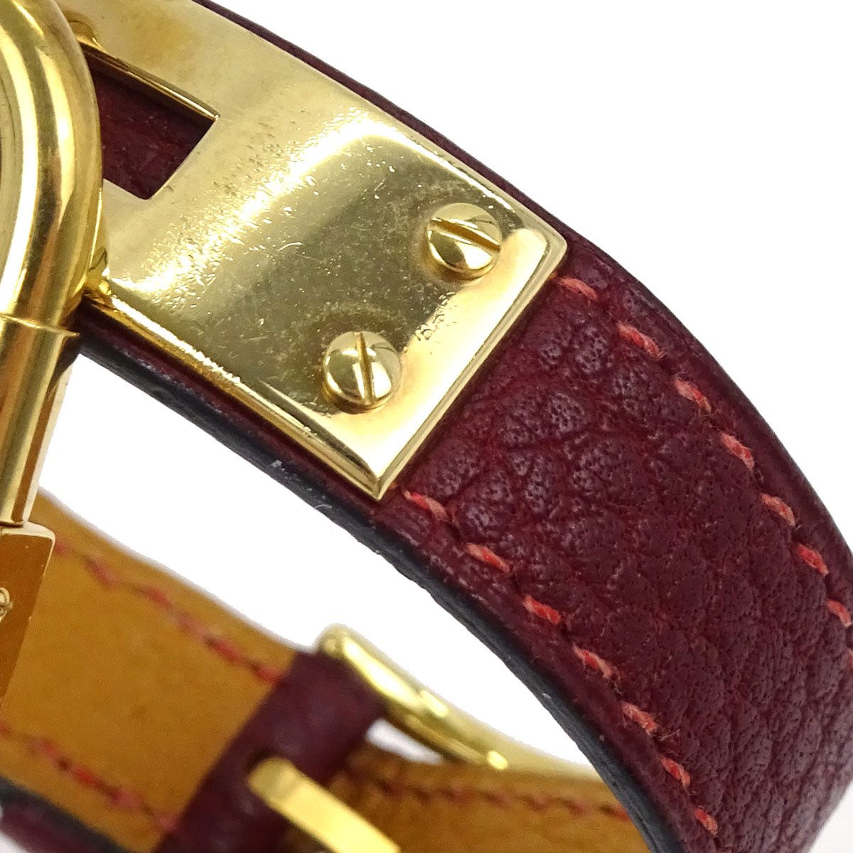 Hermes Kelly Watch Quartz Watch Rouge H Buffalo