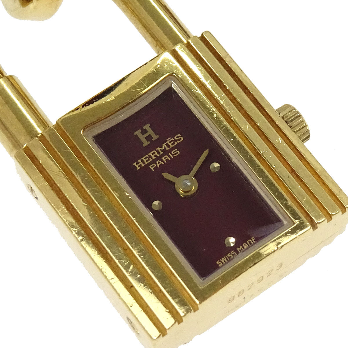 Hermes Kelly Watch Quartz Watch Rouge H Buffalo