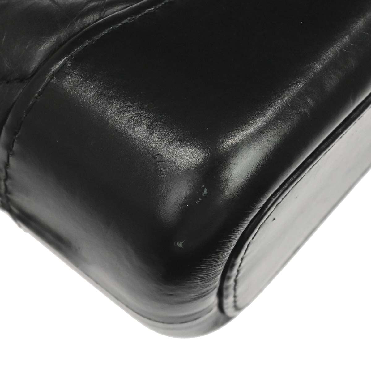 Chanel Black Lambskin Calfskin Small Gabrielle Shoulder Bag