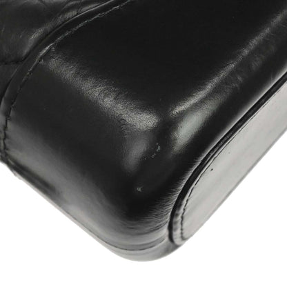 Chanel Black Lambskin Calfskin Small Gabrielle Shoulder Bag