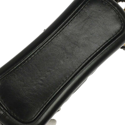 Chanel Black Lambskin Calfskin Small Gabrielle Shoulder Bag