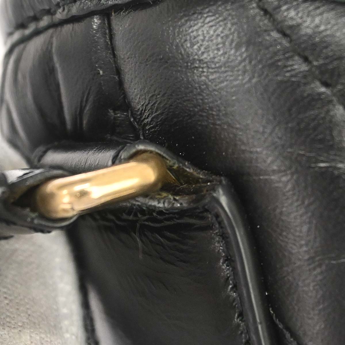Chanel Black Lambskin Calfskin Small Gabrielle Shoulder Bag