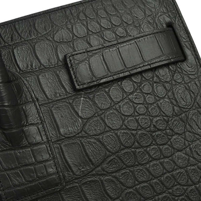 Saint Laurent Black Leather Sac de Jour 2way Shoulder Tote Handbag