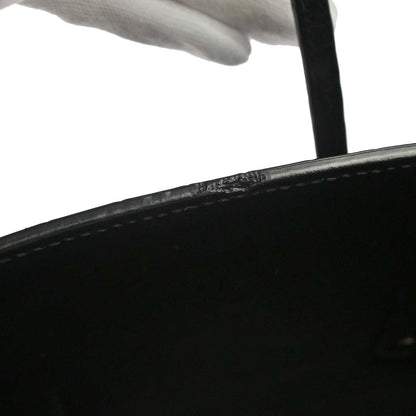Saint Laurent Black Leather Sac de Jour 2way Shoulder Tote Handbag