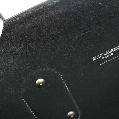 Saint Laurent Black Leather Sac de Jour 2way Shoulder Tote Handbag