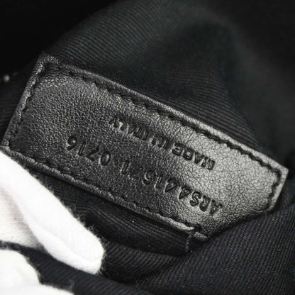 Saint Laurent Black Leather Sac de Jour 2way Shoulder Tote Handbag