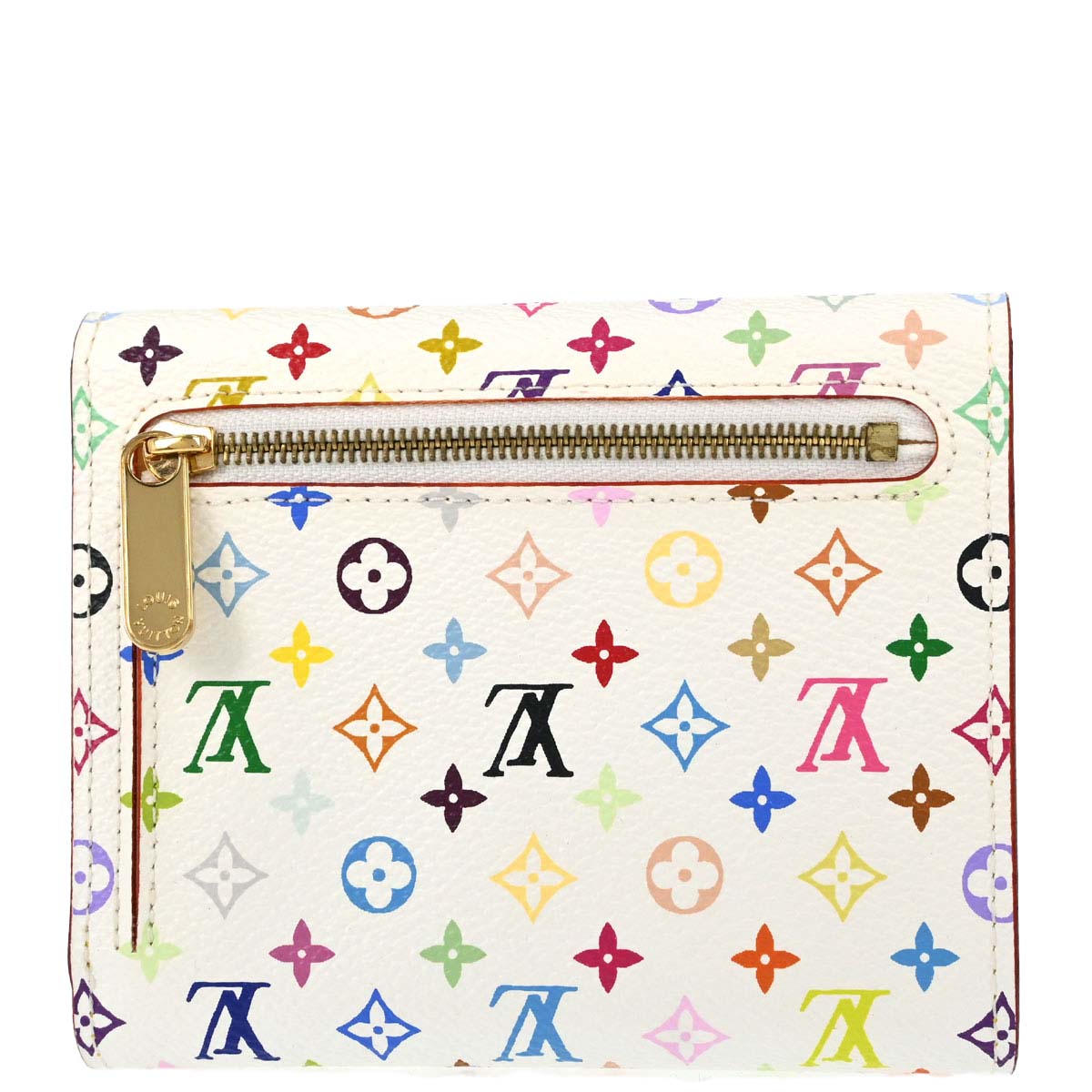 Louis Vuitton White Multicolor Portofeuille Koala Wallet M58014