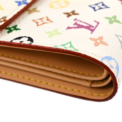 Louis Vuitton White Multicolor Portofeuille Koala Wallet M58014