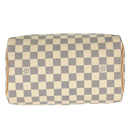 Louis Vuitton Damier Azur Speedy 25 Handbag N41534