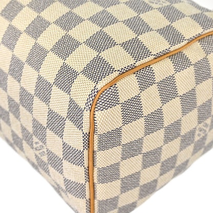 Louis Vuitton Damier Azur Speedy 25 Handbag N41534