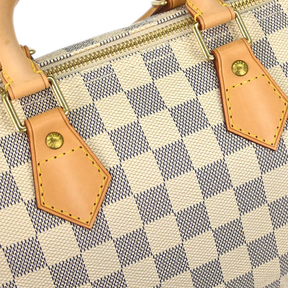 Louis Vuitton Damier Azur Speedy 25 Handbag N41534