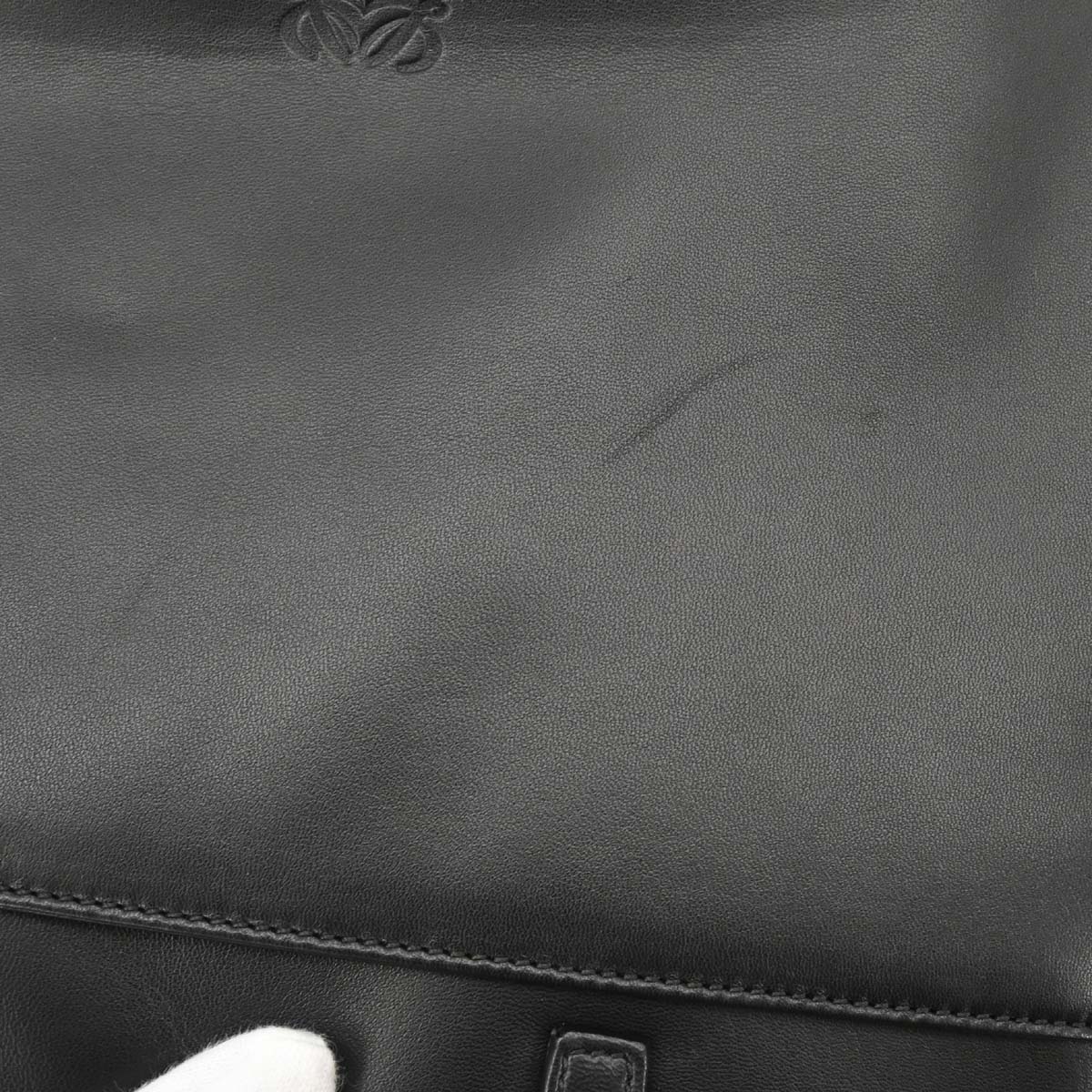 Loewe Black Lambskin 2way Shoulder Handbag