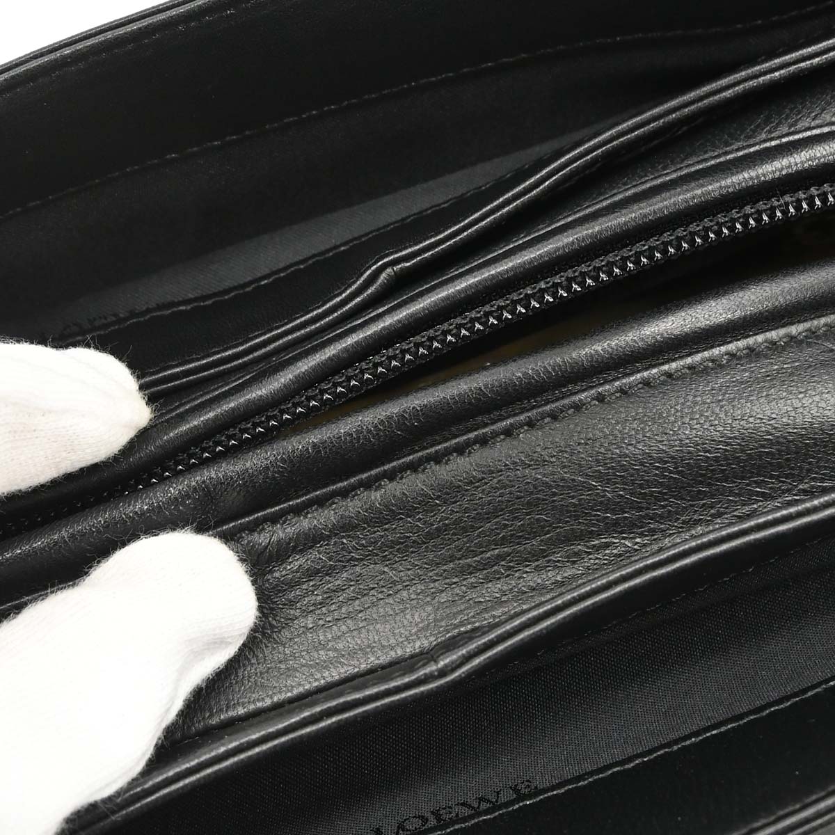 Loewe Black Lambskin 2way Shoulder Handbag