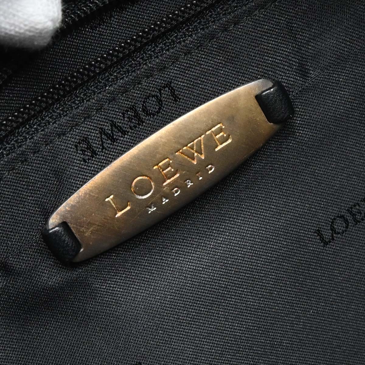 Loewe Black Lambskin 2way Shoulder Handbag