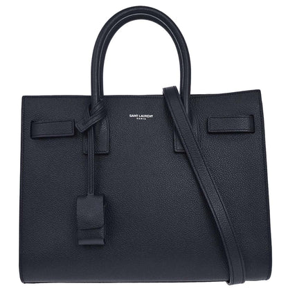 Saint Laurent Navy Sac de Jour 2way Shoulder Handbag