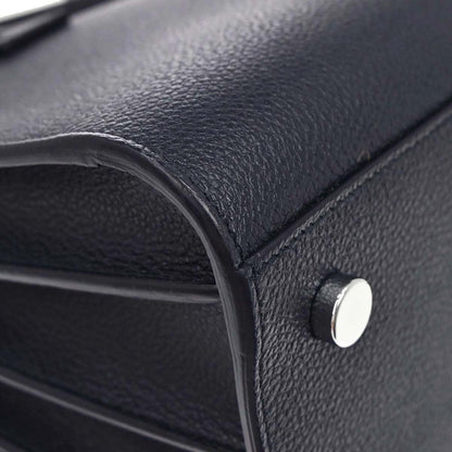 Saint Laurent Navy Sac de Jour 2way Shoulder Handbag