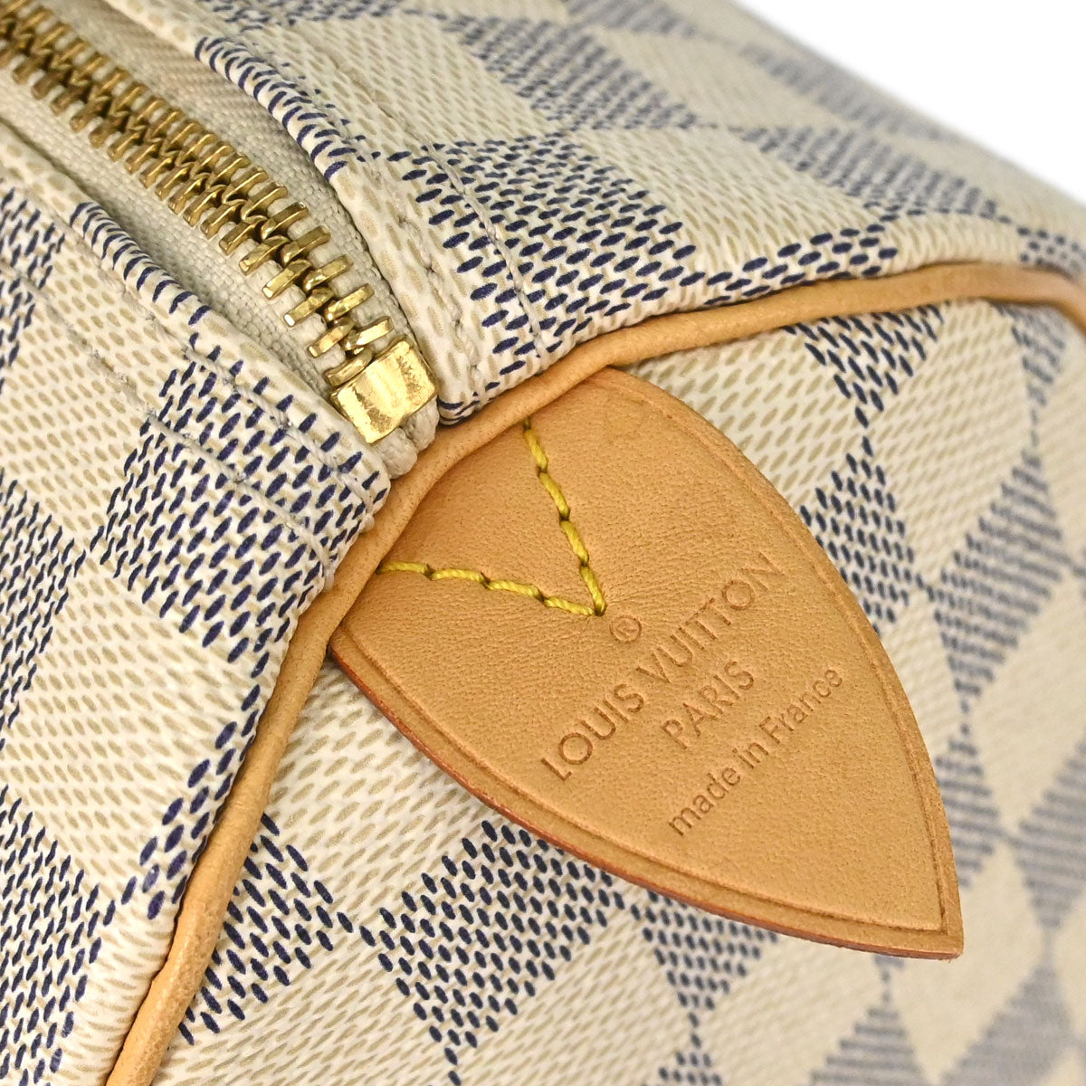 Louis Vuitton Damier Azur Speedy 25 Handbag N41534