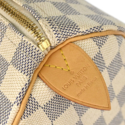 Louis Vuitton Damier Azur Speedy 25 Handbag N41534