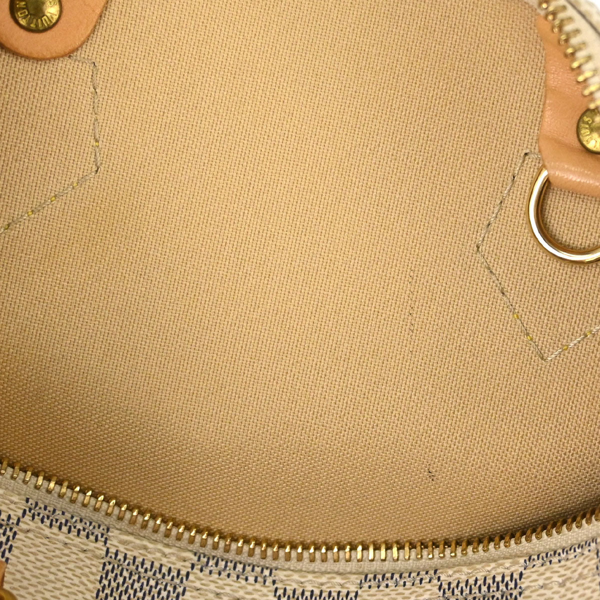 Louis Vuitton Damier Azur Speedy 25 Handbag N41534