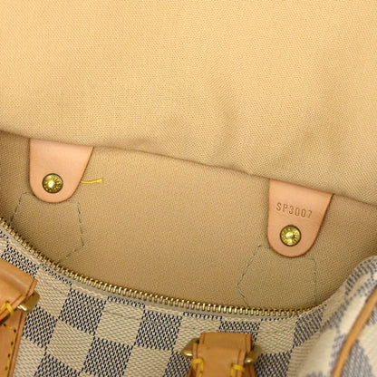 Louis Vuitton Damier Azur Speedy 25 Handbag N41534