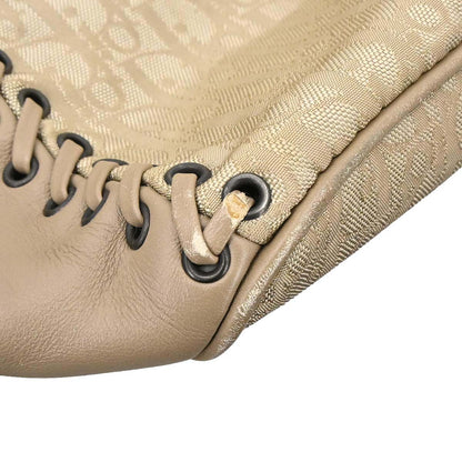 Christian Dior Beige Trotter Ethnic Hobo Handbag