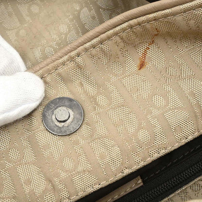 Christian Dior Beige Trotter Ethnic Hobo Handbag