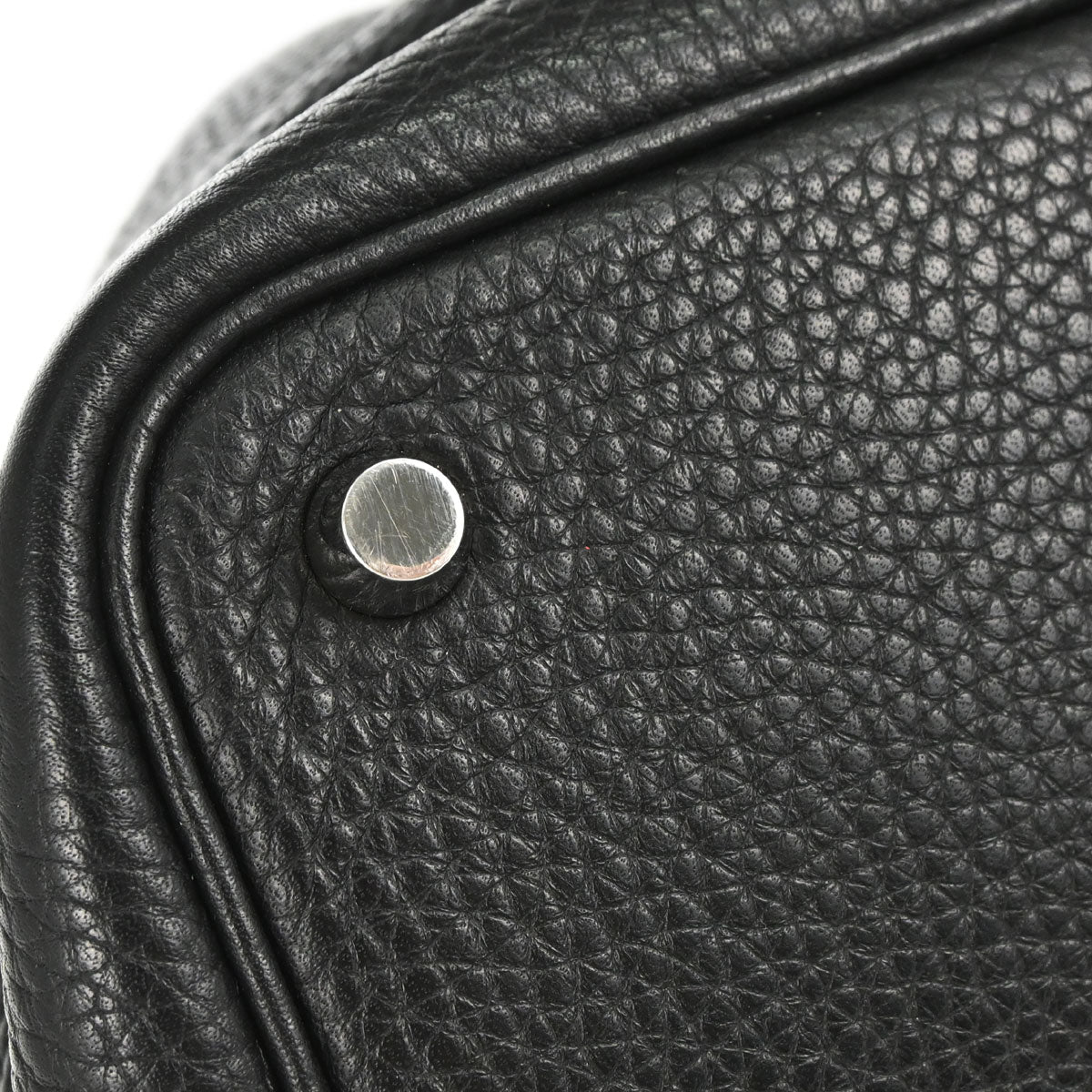 Hermes Black Taurillon Clemence Picotin Lock 18 PM Handbag