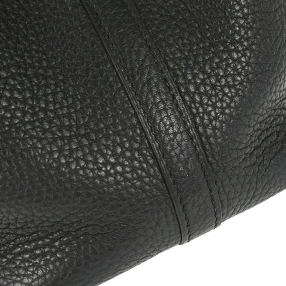 Hermes Black Taurillon Clemence Picotin Lock 18 PM Handbag