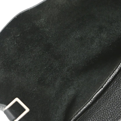 Hermes Black Taurillon Clemence Picotin Lock 18 PM Handbag