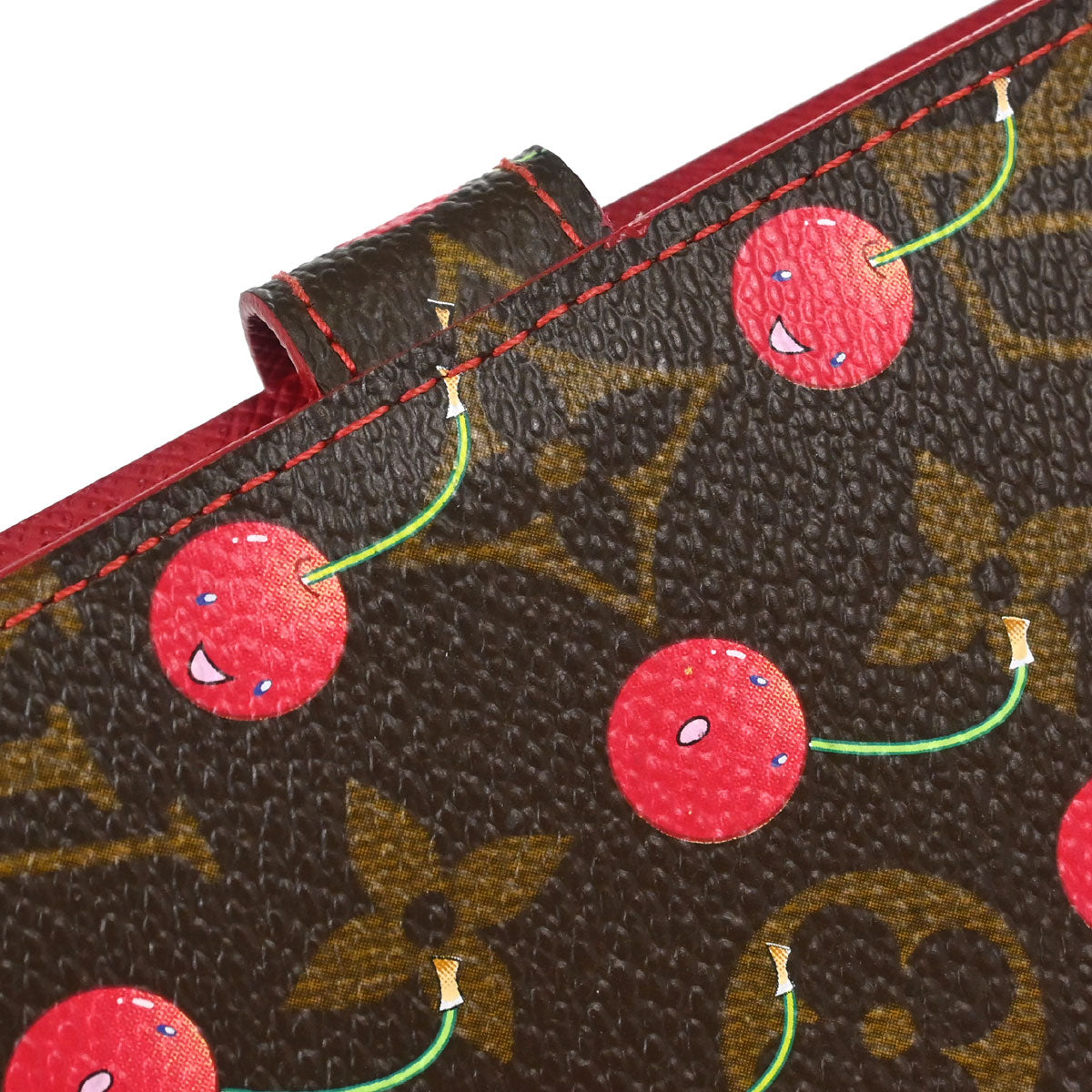 Louis Vuitton Monogram Cherry Agenda PM Notebook Cover R21023