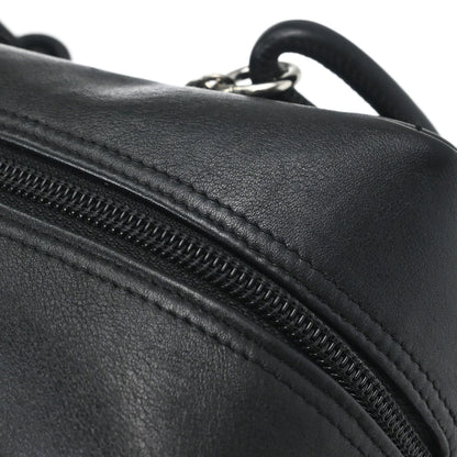 Chanel 2005-2006 Black Calfskin Cambon Ligne Bowling Bag 27
