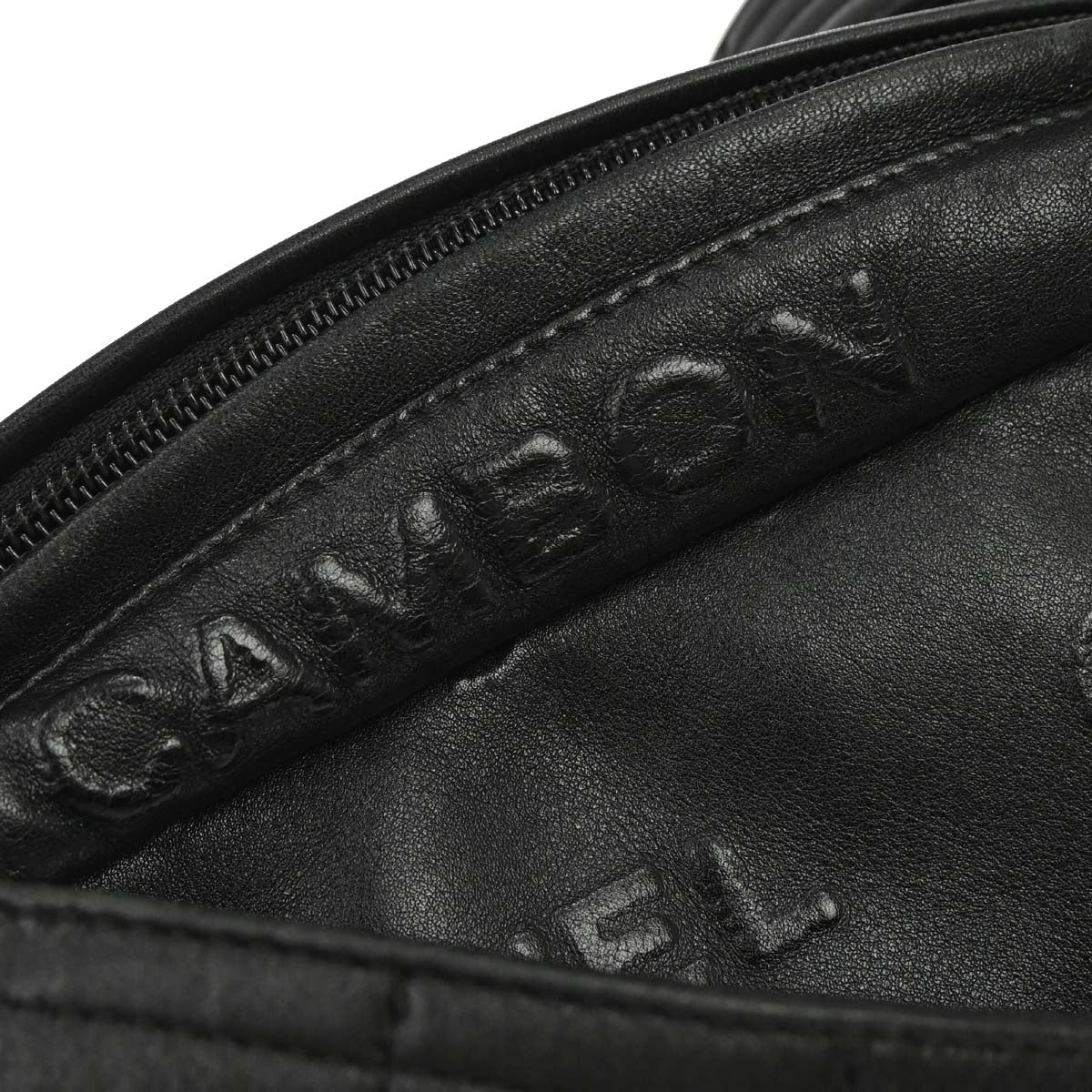 Chanel 2008-2009 Black Calfskin Unlimited Shoulder Bag