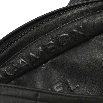Chanel 2008-2009 Black Calfskin Unlimited Shoulder Bag