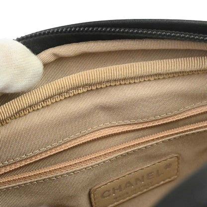 Chanel 2008-2009 Black Calfskin Unlimited Shoulder Bag