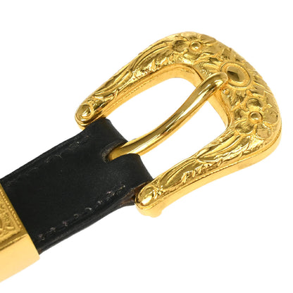 Hermes Black Box Calf Belt #85