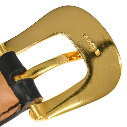 Hermes Black Box Calf Belt #85